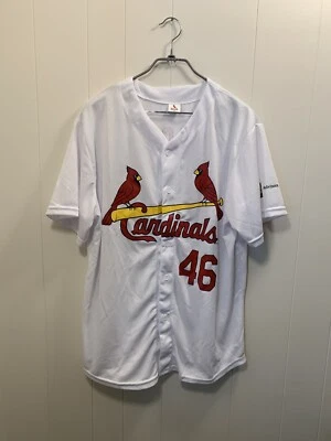 ST Louis Cardinals Paul Goldschmidt #46 WHITE Stadium Giveaway Jersey SIZE XL P4 - Image 1 of 4