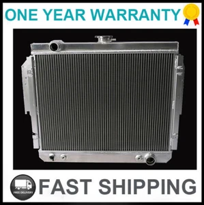 Aluminum Radiator For 1979-1993 Dodge D150 D250 D350 W150 W250 Ram V8 5.2L 5.9L - Picture 1 of 7