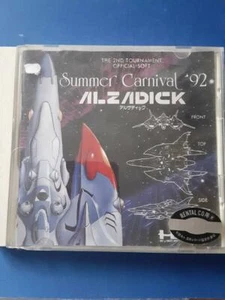 Used Naxat 1992 SUMMER CARNIVAL '92 ALZADICK NEC PC engine CD-ROM2 Retro Japan  - Picture 1 of 12