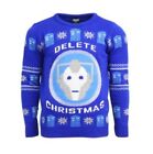 Medium (UK) Doctor Who Cyberman Christmas Xmas jumper sweater by Numskull BBC Dr