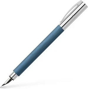 FABER CASTELL Fountain Pen EF Fine Point Ambition Resin Dual-Use Castel - Picture 1 of 4