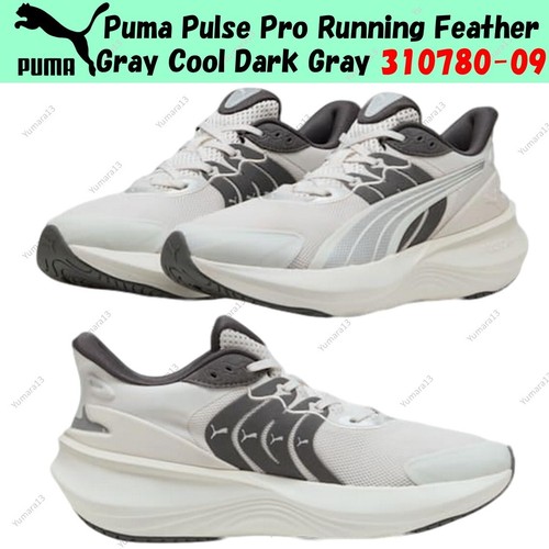 Puma Pulse Pro Running Feather Gray Cool Dark Gray 310780 09 Taglia Uomo