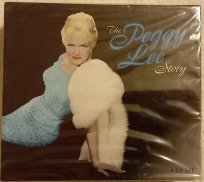 The Peggy Lee Story 4 CD Box Set 40 Page Booklet [New-sealed] - Image 1 of 4