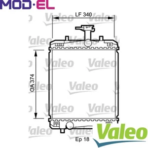 RADIATOR ENGINE COOLING 735072 FOR PEUGEOT 108107 TOYOTA AYGO/Hatchback/Van 1.0L - Picture 1 of 6