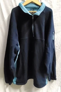 Slazenger Active Wear Mens Blue Fleece Jumper, Pit To Pit 25". SW229 - Picture 1 of 3