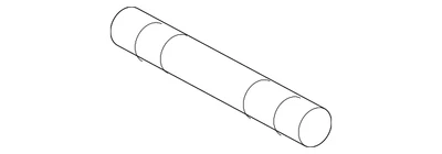 Perno colector de escape original Ford W715309-S300 Foto 1 de 4