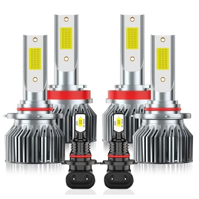 Combo de bombillas de conducción aptas para Ford F150 2015-2023, visibilidad mejorada 500 %... Foto 1 de 4