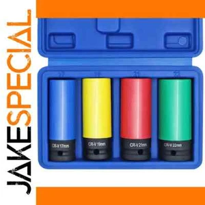 JakeSpecial – Thin Wall Deep Impact Socket Set 17mm 19mm 21mm 22mm - Bild 1 von 20