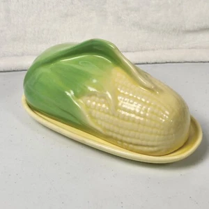 Vintage Terrasse Keramik #215 Butterdose Kolben Ähre. Handcrafted In USA - Bild 1 von 13