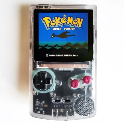 Game Boy Color FPGBC IPS  mod retroilluminato USB-C Battery FunnyPlaying custom - Image 1 of 4