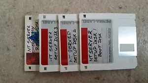 Windows 2000 Server, Setup & Boot disks on 3.5" disks - Picture 1 of 1