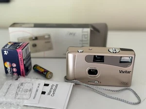 VIVITAR T201 35mm Film Camera With Box + Manual/Instructions - Retro Never Used - Picture 1 of 6