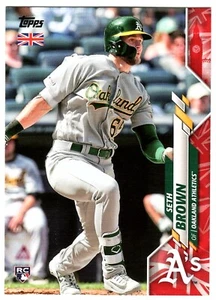 Topps Baseball UK Edition 2020 Big Ben Parallel Rookie Card Seth Brown #68/99 - Picture 1 of 1