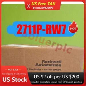 2711P-RW7 Allen Bradley New In Box 2711P RW7 1 Pcs 2711PRW7 Free Shipping US - Zdjęcie 1 z 3