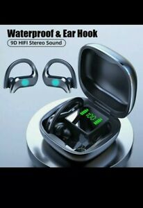 Bluetooth 5.0 Headset TWS Wireless Earbuds Earphones Stereo Ear Hook Headphones