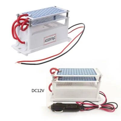 10g/h DC12V/AC220V Portable Ozone Generator Integrated Ceramic Ozonizer - Image 1 of 4