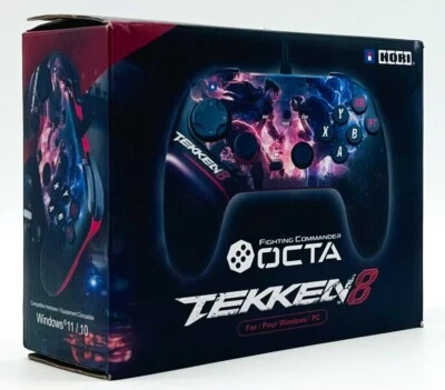 HORI Fighting Commander OCTA TEKKEN 8 Edition for Windows PC - New Open Box - Image 1 of 4