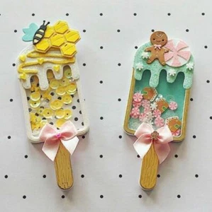 Popsicle Metal Cutting Dies Stencils DIY Scrapbooking Decorative Embossing DIY - Picture 1 of 6