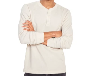 NWT THE CHILDREN'S PLACE Long Sleeve Waffle Knit Henley Shirt Size XL 14/16 - Picture 1 of 1
