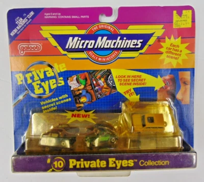 89 Micro Máquinas #6 Colección OJOS PRIVADOS Porsche 959 Panel Van Police Taurus Foto 1 de 2