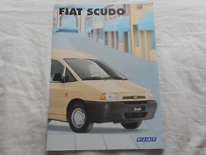 1997 Fiat Scudo Van UK Car Sales Brochure, collectible, vintage, VGC
