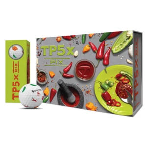 TaylorMade TP5x Pix Peppers Edición Limitada - 12 Pelotas de Golf - Imagen 1 de 11