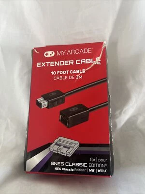 10 ft Gamepad Extender Cable for Nintendo SNES or NES Classic Edition Console - Image 1 of 4
