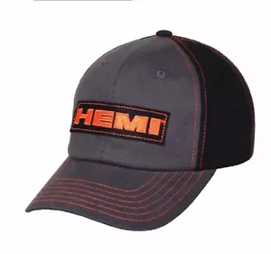 Cappello berretto Hemi Chrysler Dodge logo grigio nero NUOVO spedizione veloce gratuita - Foto 1 di 6