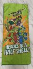 Teenage Mutant Ninja Turtle Sleeping Bag Heroes In A Half Shell Nickelodeon TMNT