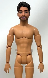 Barbie Fashionistas #227 Made to Move Body Hybrid NUDE Latino Ken Doll Hispanic - Imagen 1 de 14