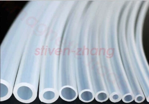 Tubo de teflón de PTFE ID_1 mm-20 mm od_2 mm-25 mm blanco 1000 mm (1 metro) - Imagen 1 de 3