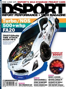 DSPORT#140 (APRIL 2014): Turbo/NOS 500+whp FA20 GReddy Time-Attack Scion FR-S - Picture 1 of 1