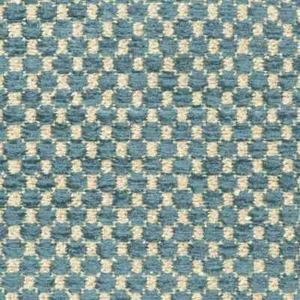 Brunschwig Fils Chenille Dots Fabric- Ecrins Texture / Teal 1 yd 8019147.13 - Picture 1 of 1