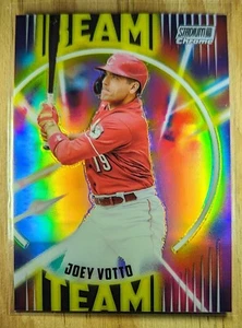 2022 Joey Votto Topps Stadium Club Chrome Beam Team SP Refractor BT17 Reds MLB - Picture 1 of 2