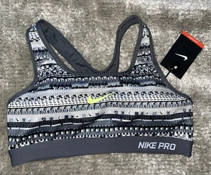 NIKE Pro Dri-Fit Medium Impact Support Training Sports Bra Women's M Nwt - Picture 1 of 5