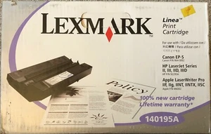 OEM Genuine Lexmark 140195A Linea Print Cartridge (Brand New Factory Sealed) - Picture 1 of 2