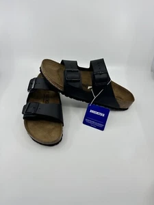 Birkenstock Arizona Schwarz Birko-Flor Normal Größe 43 Herren Größe 10-10,5 - Bild 1 von 5