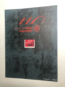 2016 Poste Italiane Folder Filatelico 110° Anniversario Salini Impregilo - Imagen 1 de 3