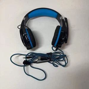 Bengoo G9000 Gaming Headset Wired Over-Ear Headphones Black/Blue G9000 - Picture 1 of 5