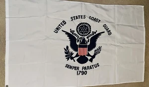 US-Küstenwache - (Flagge/Größe 3 x 5) Flagge ist auch umgekehrt! (USCG) - Bild 1 von 2