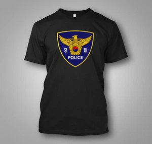 KNP Korean National Police Logo - Custom Men's T-Shirt Tee - Picture 1 of 4