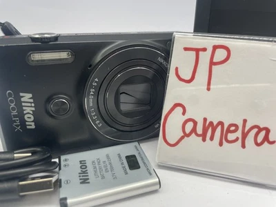 Excellent Nikon Coolpix S6900 black 16.0MP 12x  Digital Camera 2315 - Image 1 of 4