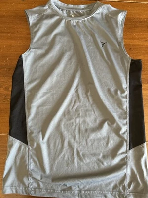 Old Navy Active Go Dry Juvenil Sin Mangas Grande 10-12 Gris y Negro Foto 1 de 4
