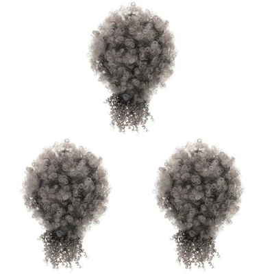  3 Pieces Lockige Pferdeschwanzverlängerung Extensions Pferdeschwanzerweiterung - Bild 1 von 4