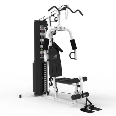 Marcy MWM-7454 Stack Multifunctional Home Gym Full Body Workout Station, White - Image 1 of 4