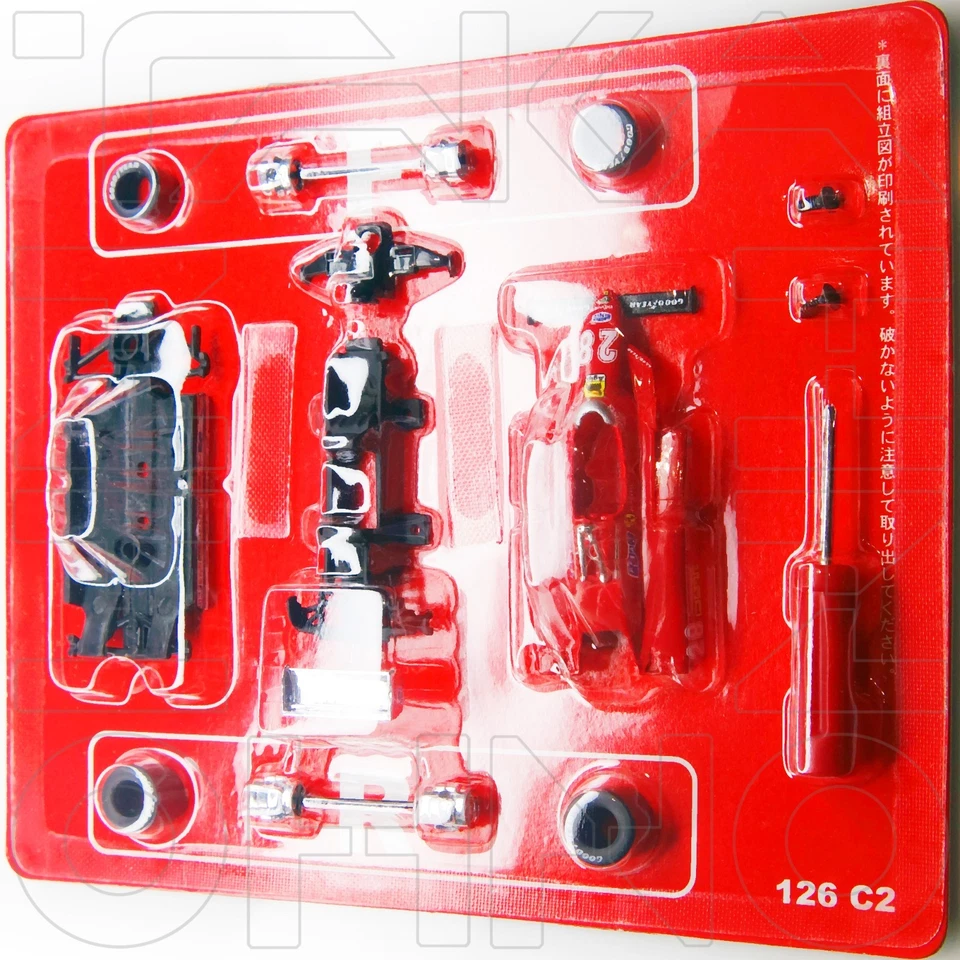 Kyosho 1/64 Ferrari Formula Car Model Collection 1 F310 B No.6 E. Irvine