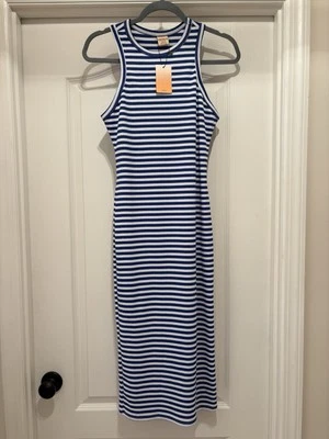 Forever 21/Shein Women's Slim Fit Sleeveless Colorblock Striped Dress NWT - Image 1 of 4