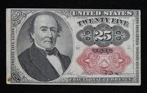 25 Cent Fractional Note- 5th Issue - F+/VF - Picture 1 of 2