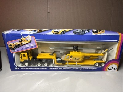 Camión de carga Ford Siku amarillo alemán 3719 (caja original) Foto 1 de 4