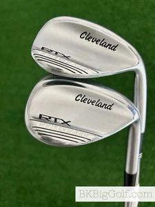 Cleveland RTX Full-Face Chrome 2 Wedge Set (54 & 60 Degrees) - Picture 1 of 6